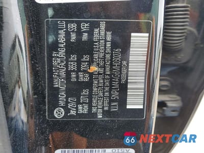 Zdjęcie 12 z 12 samochodu: 2021 HYUNDAI ELANTRA VIN:5NPLM4AG6MH030276 - miniatura