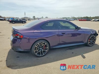 Trzecie zdjęcie samochodu z tyłu: 2024 BMW M240XI VIN:3MW53CM03R8E68975 - miniatura