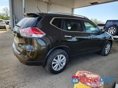 Trzecie zdjęcie samochodu z tyłu: 2014 NISSAN ROGUE SV VIN:5N1AT2MVXEC772262 - miniatura