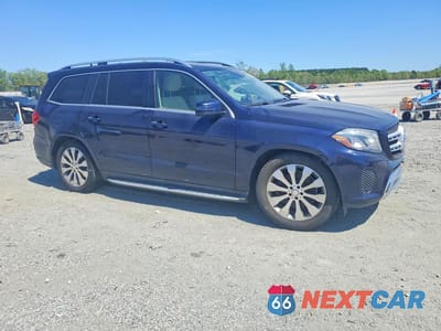 Czwarte zdjęcie samochodu z boku: 2017 MERCEDES-BENZ GLS 450 4MATIC VIN:4JGDF6EE5HA819885 - miniatura