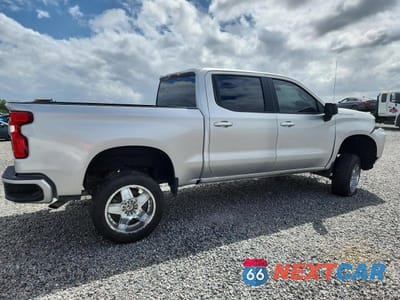 Trzecie zdjęcie samochodu z tyłu: 2020 CHEVROLET SILVERADO C1500 RST VIN:1GCPWDET4LZ320901 - miniatura