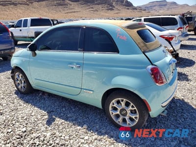 Drugie zdjęcie samochodu z przodu: 2017 FIAT 500 LOUNGE VIN:3C3CFFER3HT694370 - miniatura