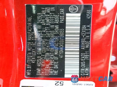 Zdjęcie 12 z 12 samochodu: 2025 TOYOTA CAMRY SE VIN:4T1DAACK0SU136055 - miniatura