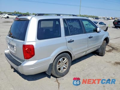 Trzecie zdjęcie samochodu z tyłu: 2003 HONDA PILOT EXL VIN:2HKYF18603H500294 - miniatura