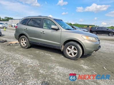 Czwarte zdjęcie samochodu z boku: 2007 HYUNDAI SANTA FE GLS VIN:5NMSG13D87H080649 - miniatura