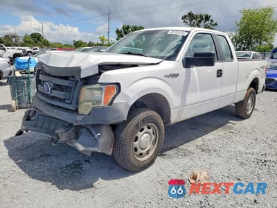 2013 FORD F150 SUPER CAB 1FTEX1EM4DKF48774 - główne zdjęcie licytacji z USA - miniatura
