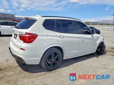 Trzecie zdjęcie samochodu z tyłu: 2013 BMW X3 XDRIVE28I VIN:5UXWX9C54D0A10751 - miniatura