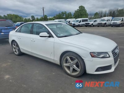 Czwarte zdjęcie samochodu z boku: 2011 AUDI A4 PREMIUM PLUS VIN:WAUFFAFL2BA098927 - miniatura