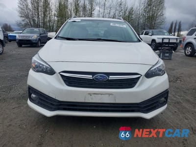 Piąte zdjęcie samochodu w środku: 2022 SUBARU IMPREZA PREMIUM VIN:4S3GTAV62N3710208 - miniatura