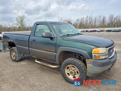 Czwarte zdjęcie samochodu z boku: 2001 GMC SIERRA C2500 HEAVY DUTY VIN:1GTHC24U41E345099 - miniatura