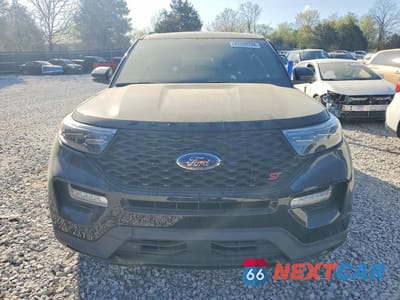 Piąte zdjęcie samochodu w środku: 2021 FORD EXPLORER ST VIN:1FM5K8GC2MGC47253 - miniatura