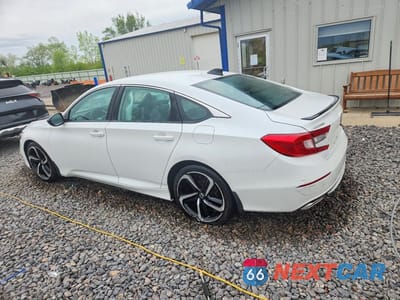 Drugie zdjęcie samochodu z przodu: 2022 HONDA ACCORD SPORT SE VIN:1HGCV1F48NA011555 - miniatura