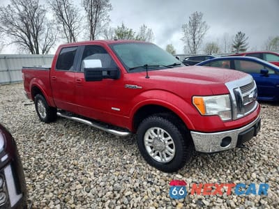 Czwarte zdjęcie samochodu z boku: 2011 FORD F150 SUPERCREW VIN:1FTFW1ET3BFD06563 - miniatura