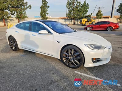 Czwarte zdjęcie samochodu z boku: 2017 TESLA MODEL S VIN:5YJSA1E13HF206276 - miniatura