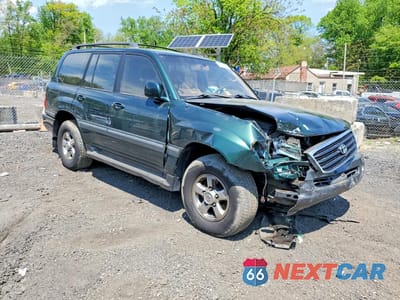 Czwarte zdjęcie samochodu z boku: 2002 TOYOTA LAND CRUISER BASE VIN:JTEHT05J022020795 - miniatura