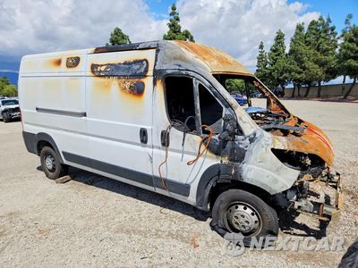 Czwarte zdjęcie samochodu z boku: 2023 RAM PROMASTER 2500 DELIVERY VAN VIN:3C6LRVDG6PE505055 - miniatura