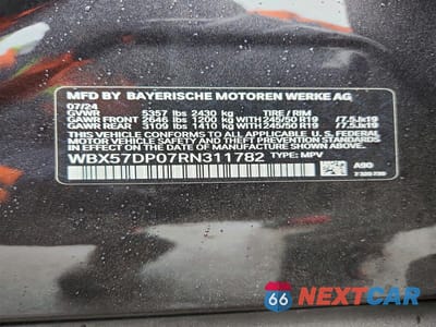 Zdjęcie 13 z 13 samochodu: 2024 BMW X3 XDRIVE30I VIN:WBX57DP07RN311782 - miniatura
