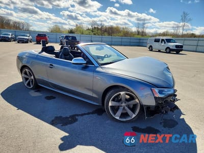 Czwarte zdjęcie samochodu z boku: 2015 AUDI S5 PREMIUM PLUS VIN:WAUCGAFH5FN006333 - miniatura