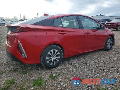 Trzecie zdjęcie samochodu z tyłu: 2020 TOYOTA PRIUS PRIME LE VIN:JTDKARFP3L3127827 - miniatura