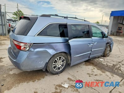 Trzecie zdjęcie samochodu z tyłu: 2011 HONDA ODYSSEY EXL VIN:5FNRL5H62BB080555 - miniatura