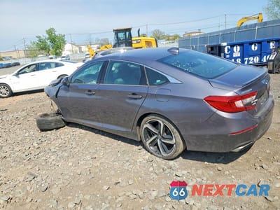 Drugie zdjęcie samochodu z przodu: 2020 HONDA ACCORD SPORT VIN:1HGCV1F39LA121101 - miniatura