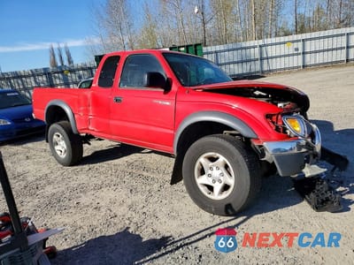 Czwarte zdjęcie samochodu z boku: 2003 TOYOTA TACOMA PRERUNNER VIN:5TESM92N43Z242725 - miniatura
