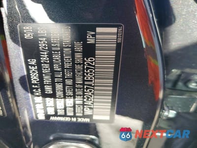 Zdjęcie 14 z 14 samochodu: 2018 PORSCHE MACAN GTS VIN:WP1AG2A57JLB65726 - miniatura