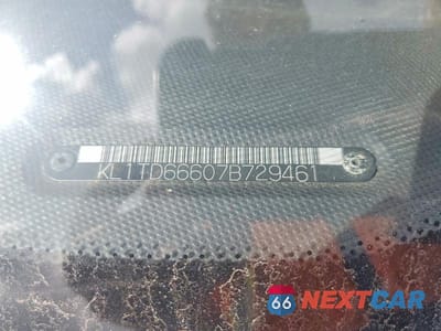 Zdjęcie 12 z 12 samochodu: 2007 CHEVROLET AVEO BASE VIN:KL1TD66607B729461 - miniatura