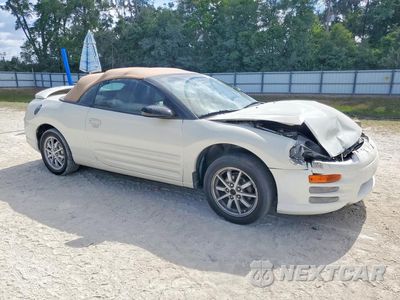 Czwarte zdjęcie samochodu z boku: 2001 MITSUBISHI ECLIPSE SPYDER GS VIN:4A3AE35G41E007421 - miniatura