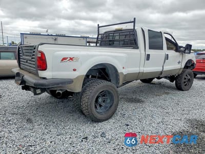 Trzecie zdjęcie samochodu z tyłu: 2006 FORD F350 SUPER DUTY VIN:1FTWW33P06ED21521 - miniatura