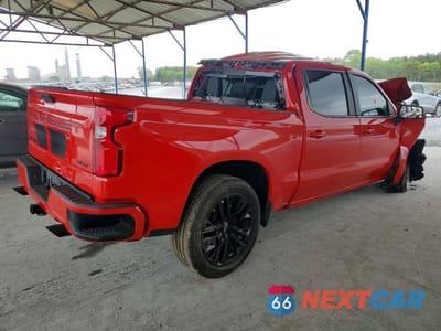 Trzecie zdjęcie samochodu z tyłu: 2020 CHEVROLET SILVERADO C1500 RST VIN:1GCPWDED7LZ291452 - miniatura