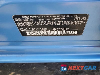 Zdjęcie 12 z 12 samochodu: 2011 NISSAN LEAF SV VIN:JN1AZ0CP5BT000910 - miniatura