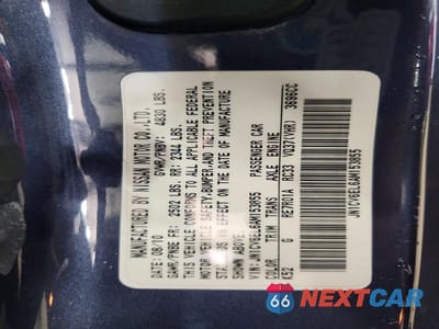 Zdjęcie 13 z 13 samochodu: 2010 INFINITI G37 COUPE VIN:JN1CV6EL6AM153855 - miniatura