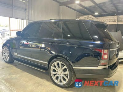 Trzecie zdjęcie samochodu z tyłu: 2014 LAND ROVER RANGE ROVER SUPERCHARGED VIN:SALGS2TF6EA155229 - miniatura