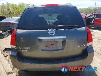 Zdjęcie 6 z 13 samochodu: 2008 NISSAN QUEST 3.5 VIN:5N1BV28U38N115800 - miniatura