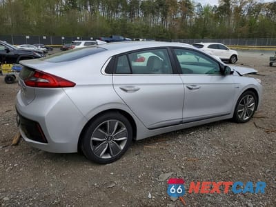 Trzecie zdjęcie samochodu z tyłu: 2017 HYUNDAI IONIQ LIMITED VIN:KMHC85LC7HU049026 - miniatura