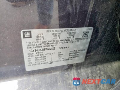 Zdjęcie 12 z 12 samochodu: 2015 CADILLAC ESCALADE ESV PLATINUM VIN:1GYS4UKJ1FR622695 - miniatura