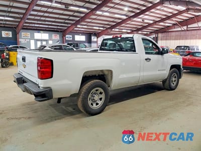 Trzecie zdjęcie samochodu z tyłu: 2014 CHEVROLET SILVERADO C1500 VIN:1GCNCPEH6EZ170855 - miniatura