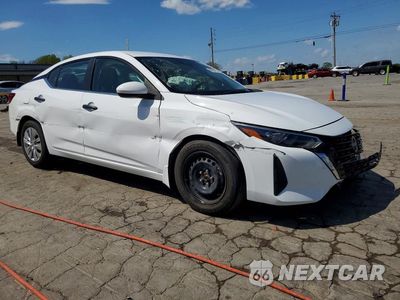 Czwarte zdjęcie samochodu z boku: 2025 NISSAN SENTRA S VIN:3N1AB8BV3SY253573 - miniatura