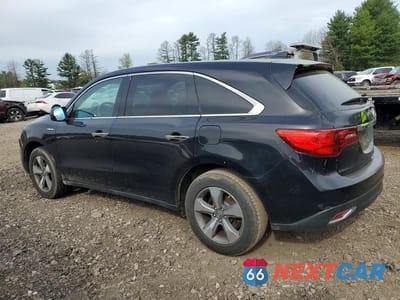 Drugie zdjęcie samochodu z przodu: 2016 ACURA MDX VIN:5FRYD3H22GB008416 - miniatura
