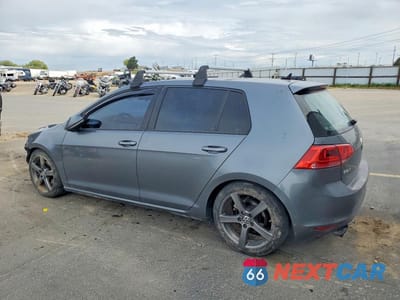 Drugie zdjęcie samochodu z przodu: 2015 VOLKSWAGEN GOLF TDI VIN:3VW2A7AU6FM032339 - miniatura