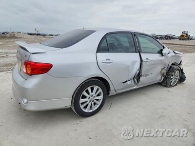 Trzecie zdjęcie samochodu z tyłu: 2010 TOYOTA COROLLA S VIN:1NXBU4EE9AZ377585 - miniatura