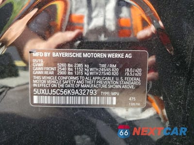 Zdjęcie 13 z 13 samochodu: 2019 BMW X4 M40I VIN:5UXUJ5C56K9A32793 - miniatura