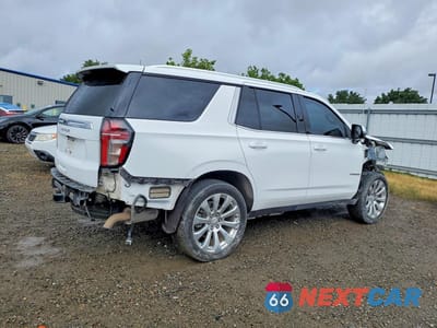 Trzecie zdjęcie samochodu z tyłu: 2022 CHEVROLET TAHOE K1500 LT VIN:1GNSKNKT5NR227220 - miniatura
