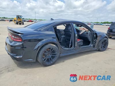 Trzecie zdjęcie samochodu z tyłu: 2023 DODGE CHARGER SCAT PACK VIN:2C3CDXGJ5PH556887 - miniatura
