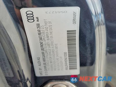 Zdjęcie 12 z 12 samochodu: 2013 AUDI A5 PREMIUM PLUS VIN:WAUJFAFH9DN010330 - miniatura