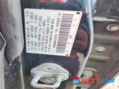 Zdjęcie 12 z 12 samochodu: 2007 HONDA ACCORD EX VIN:1HGCM568X7A076729 - miniatura
