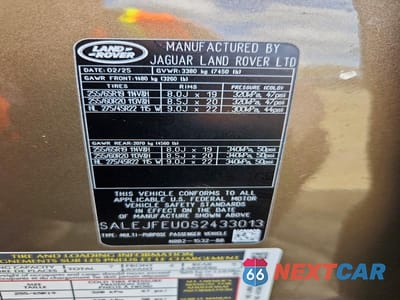 Zdjęcie 13 z 13 samochodu: 2025 LAND ROVER DEFENDER 130 S VIN:SALEJFEU0S2433013 - miniatura