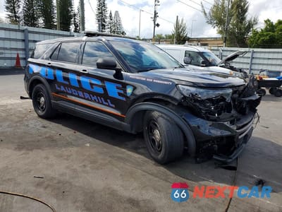 Czwarte zdjęcie samochodu z boku: 2022 FORD EXPLORER VIN:1FM5K8AB2NGA06472 - miniatura