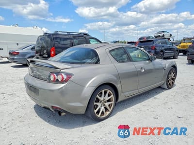 Trzecie zdjęcie samochodu z tyłu: 2009 MAZDA RX8 VIN:JM1FE17P990402813 - miniatura